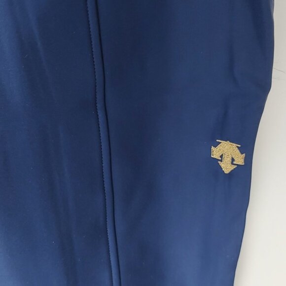 Vintage Descente Ski/Snow Pants High Waist Stirrups Navy Blue/Black Size 12 - Picture 5 of 11